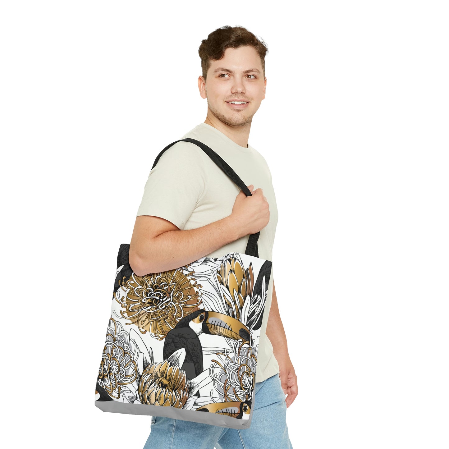 AOP Tote Bag "Toucan"
