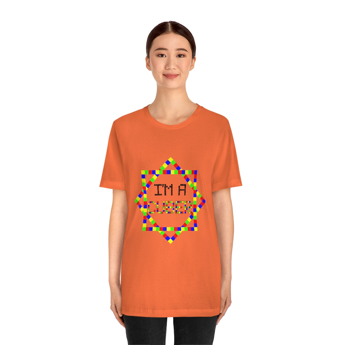 Unisex Jersey Short Sleeve Tee "I'm a cuber"