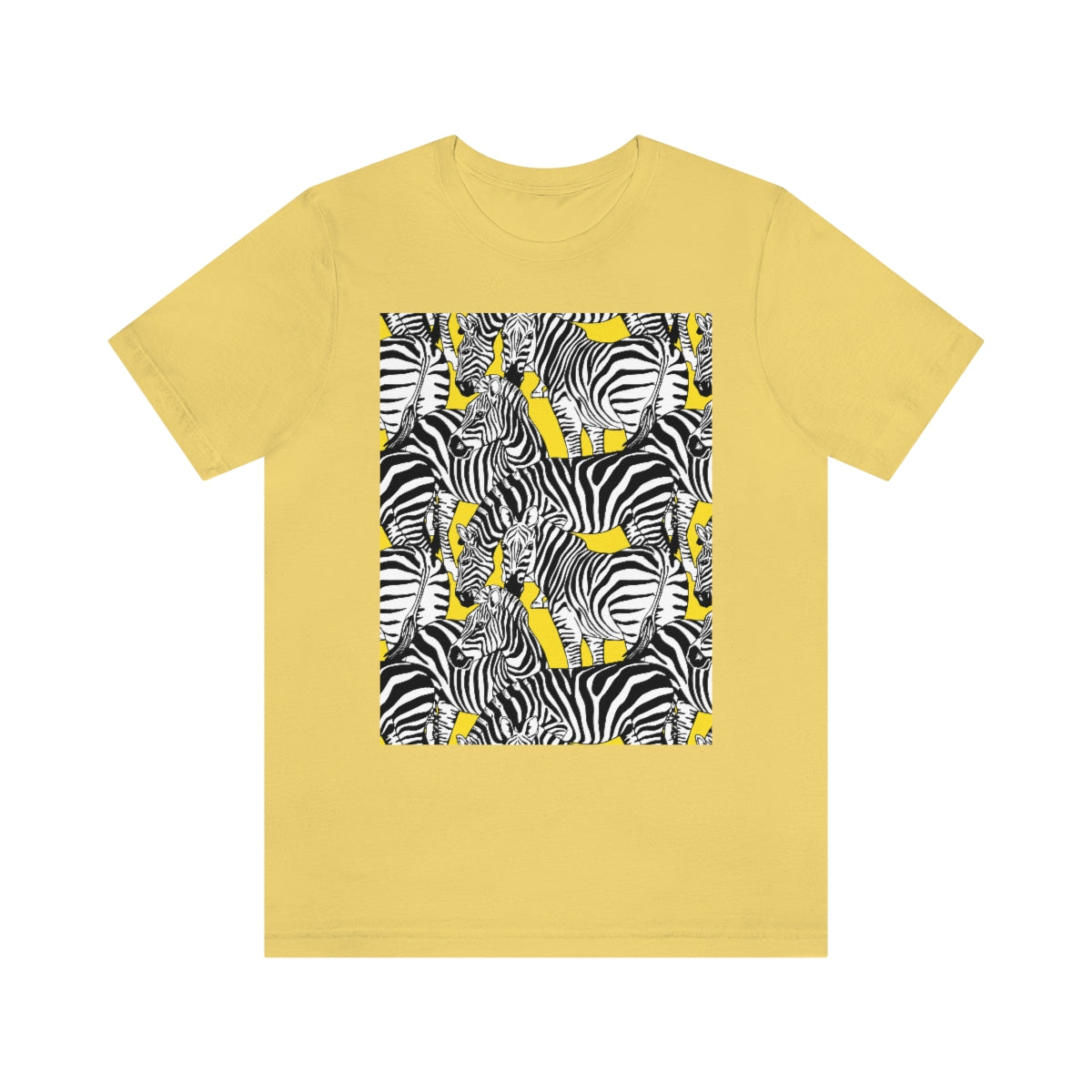 Unisex Jersey Short Sleeve Tee "Colorful zebras"