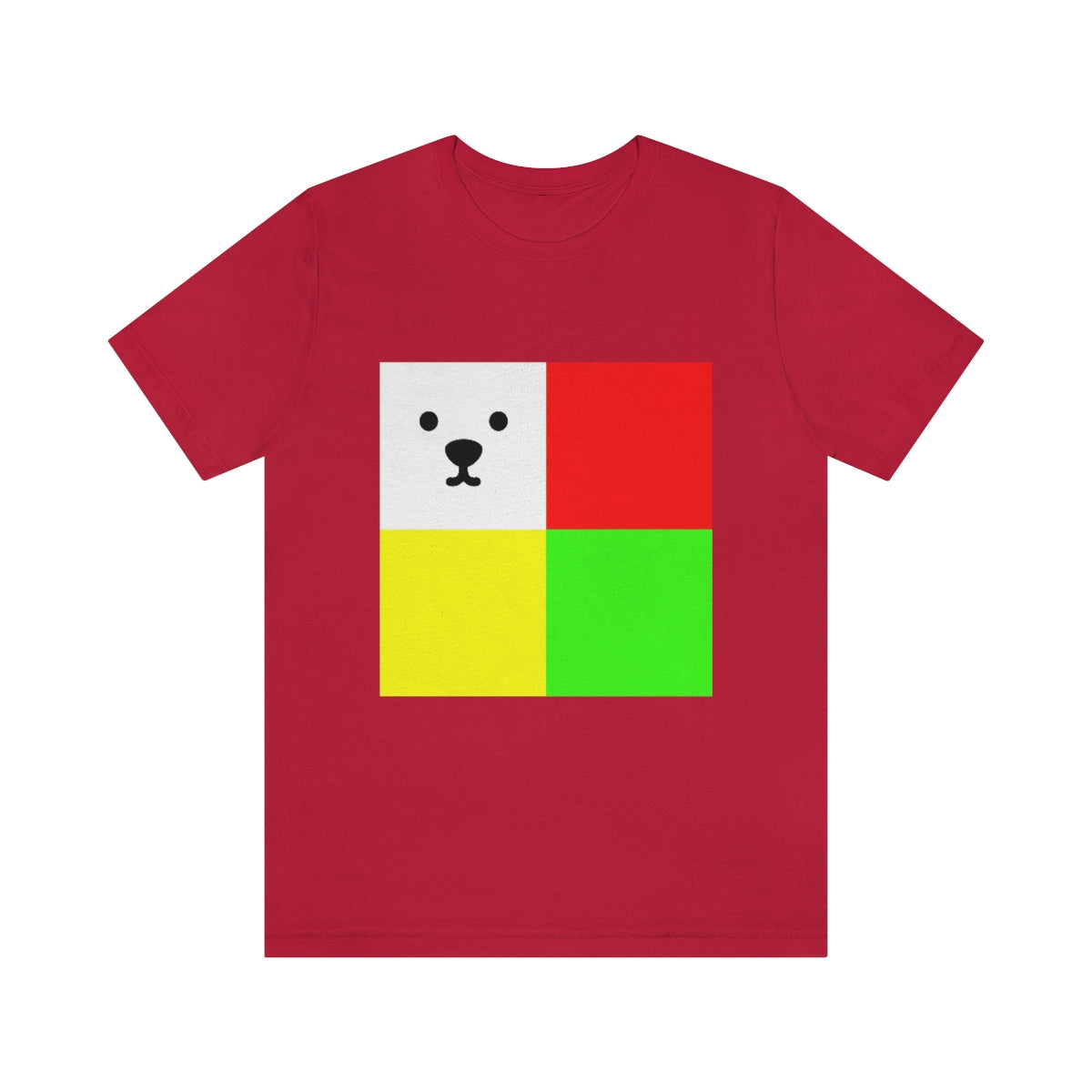 Unisex Jersey Short Sleeve Tee "CuBeArea big logo"