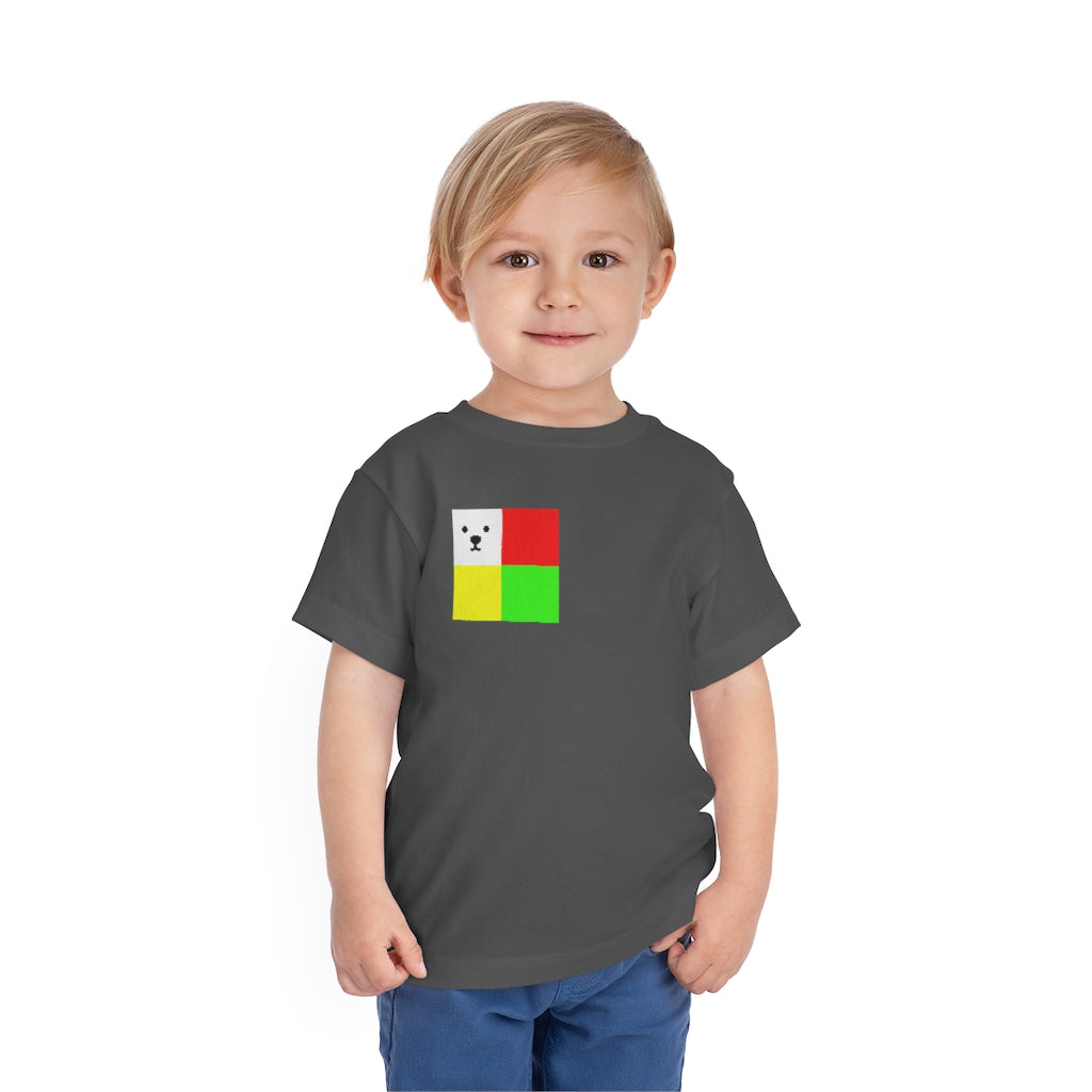 Kids Short Sleeve Tee "CuBeArea middle logo"