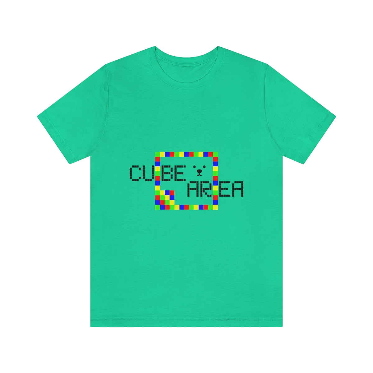 Unisex Jersey Short Sleeve Tee "CuBeArea"