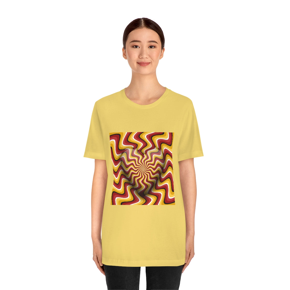 Unisex Jersey Short Sleeve Tee "Optical illusion Heart"