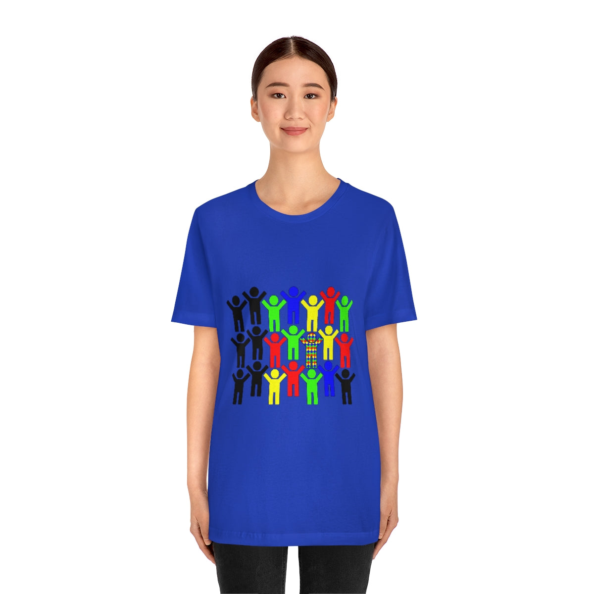 Unisex Jersey Short Sleeve Tee "Change the World by changing yourself"