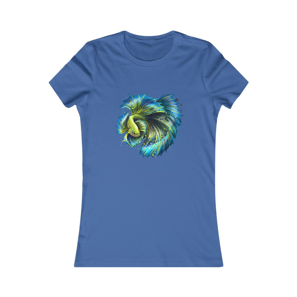 Women's Favorite Tee "Colorful tropical fish"