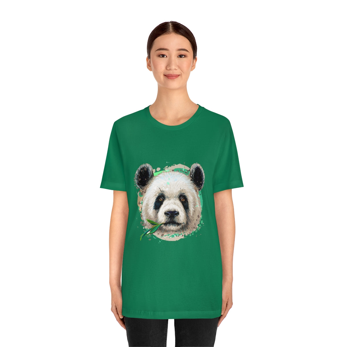 Unisex Jersey Short Sleeve Tee "Colorful panda"