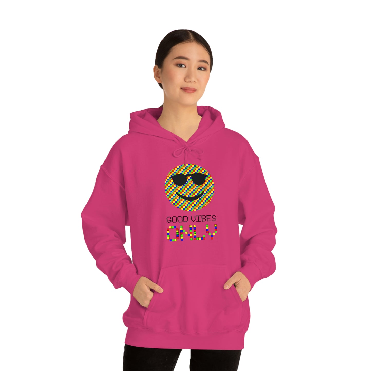 Unisex Heavy Blend™ Hooded Sweatshirt "Good vibes only"