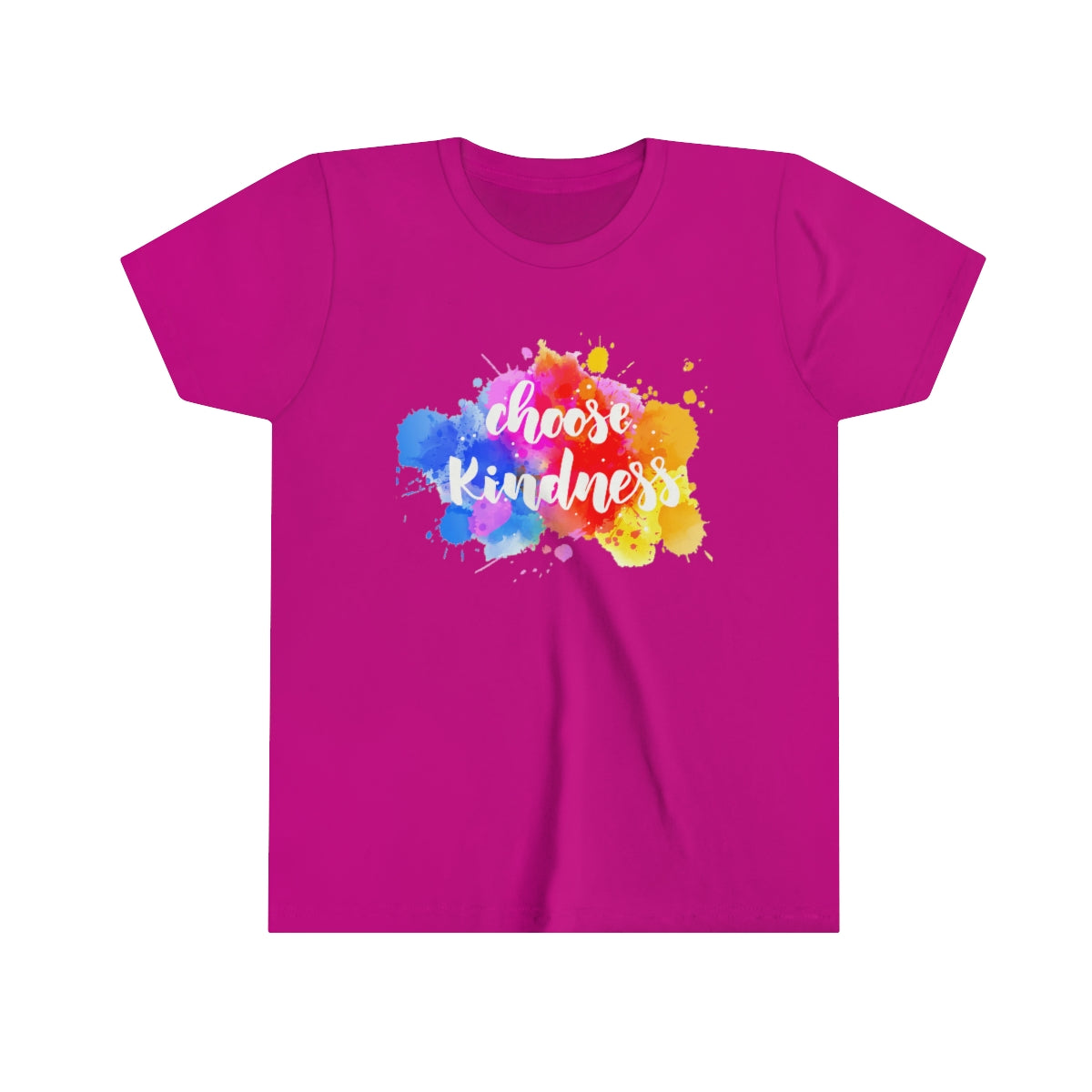 Youth Short Sleeve Tee "Pink shirt DAY Choose kindness"