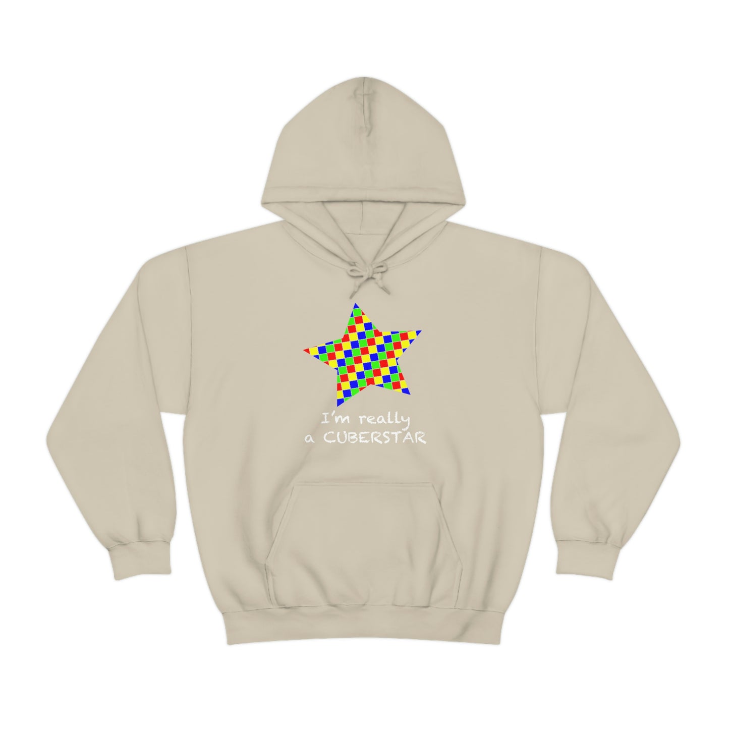 Unisex Heavy Blend™ Hooded Sweatshirt "I'm really a cuberstar"