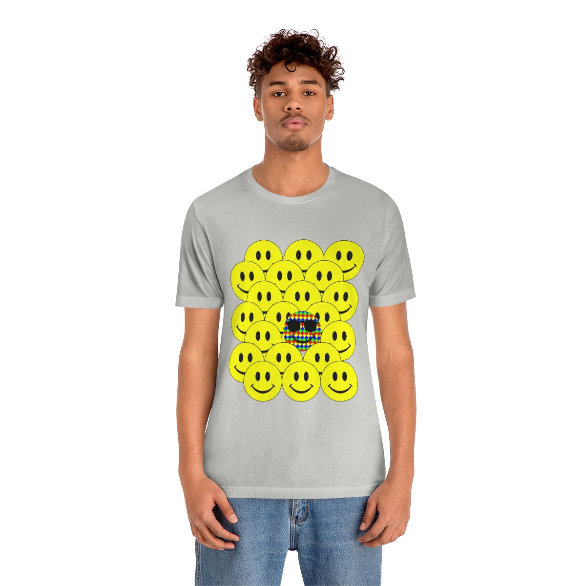 Unisex Jersey Short Sleeve Tee "Think different"