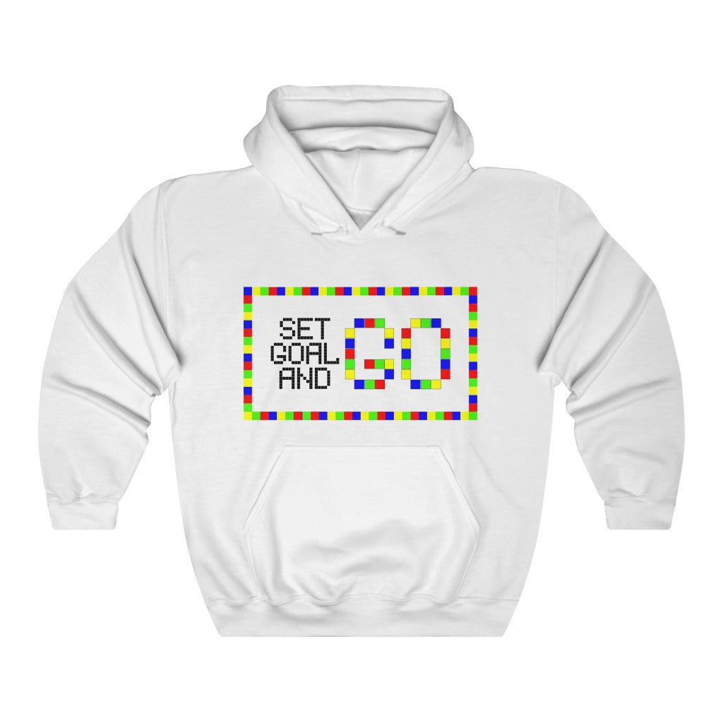Unisex Heavy Blend™ Hooded Sweatshirt "Set goal and GO"