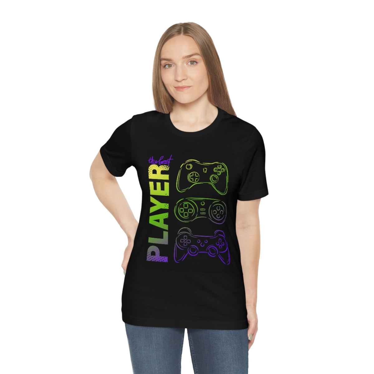 Unisex Jersey Short Sleeve Tee "The best player"