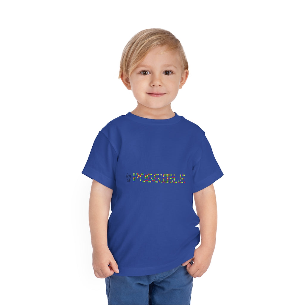 Kids Short Sleeve Tee "Impossible is possible"