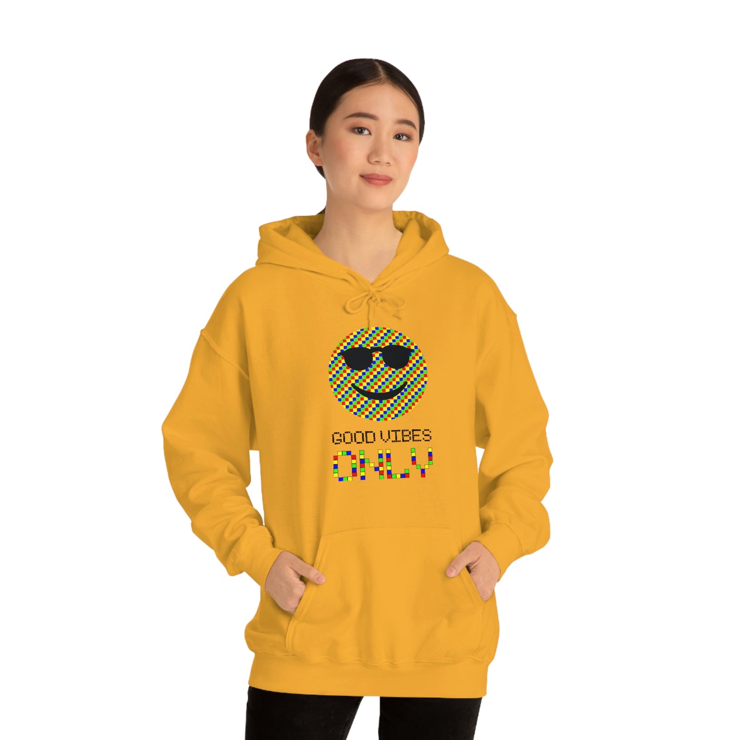 Unisex Heavy Blend™ Hooded Sweatshirt "Good vibes only"