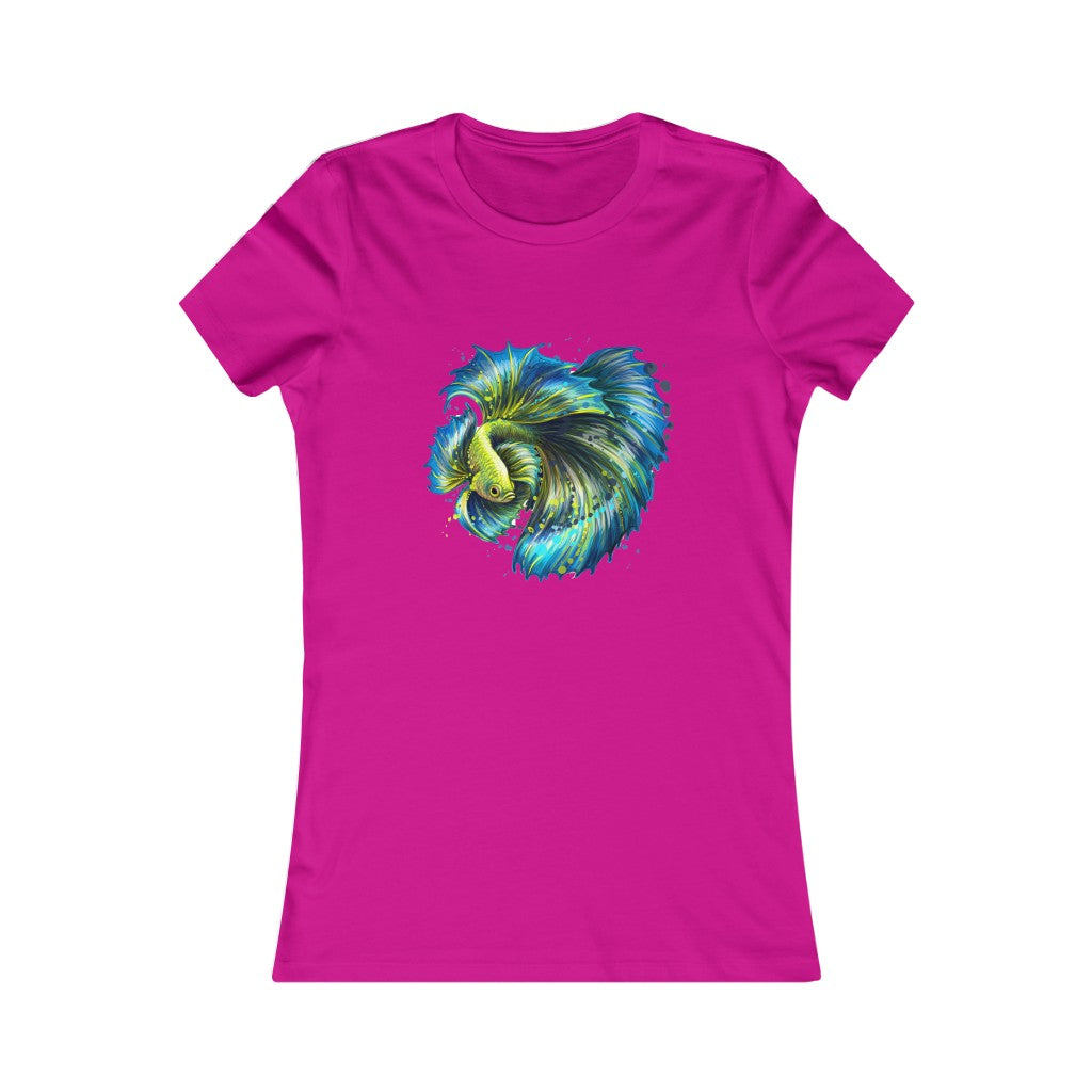 Women's Favorite Tee "Colorful tropical fish"