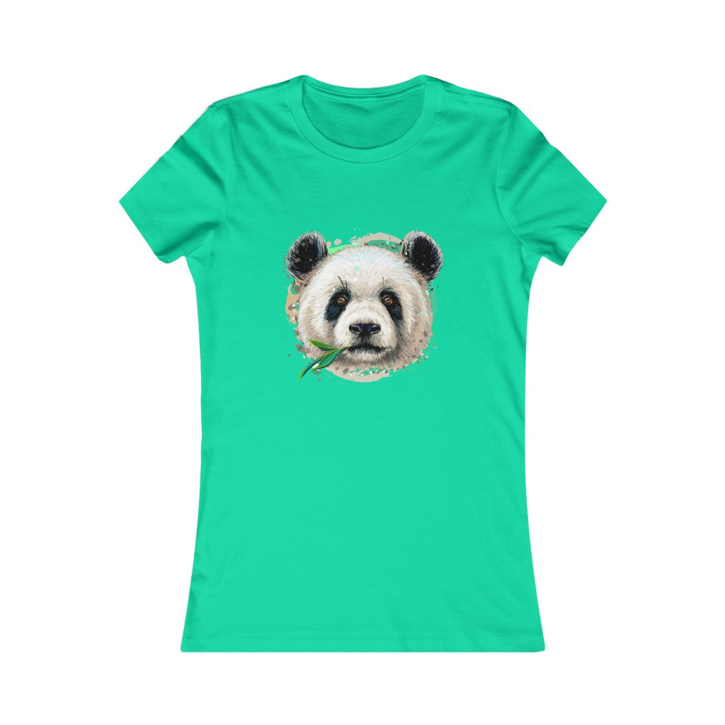 Women's Favorite Tee "Colorful panda"