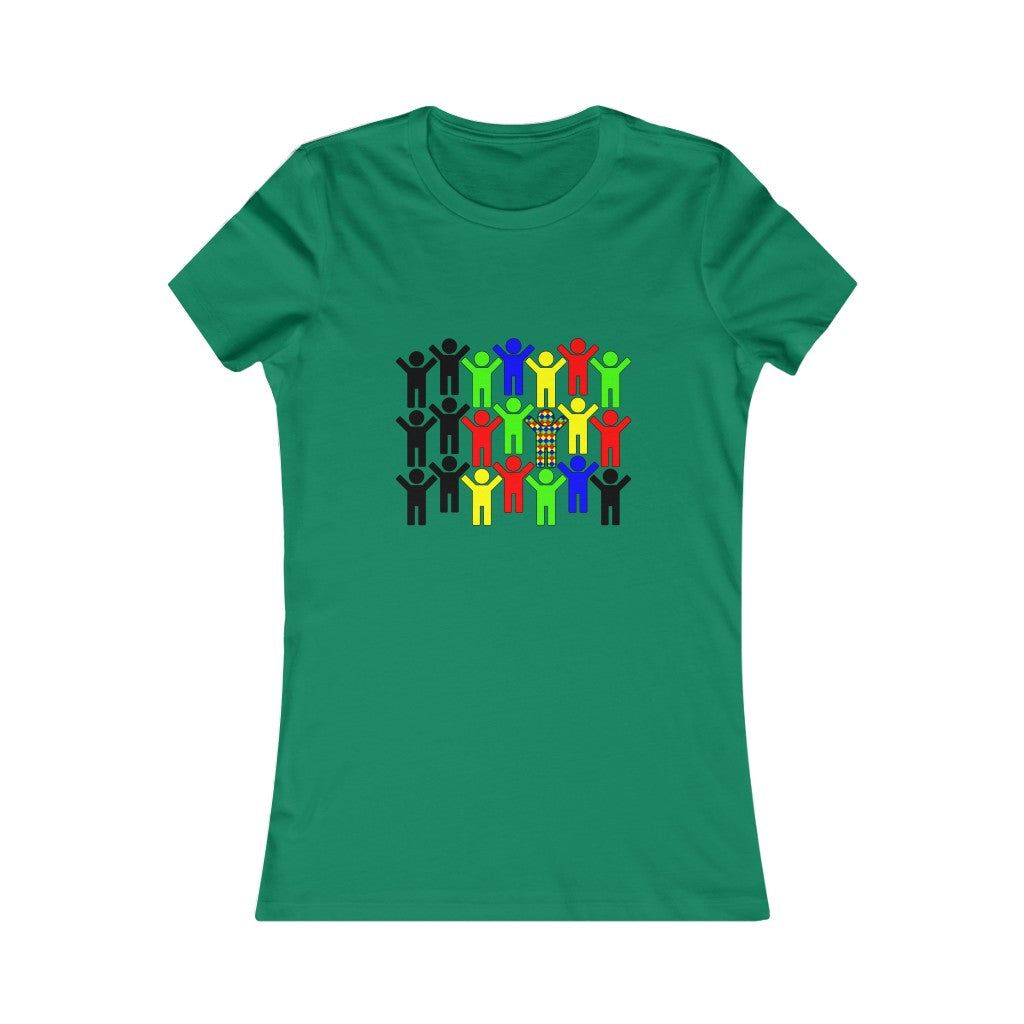 Women's Favorite Tee "Change the World by changing yourself"