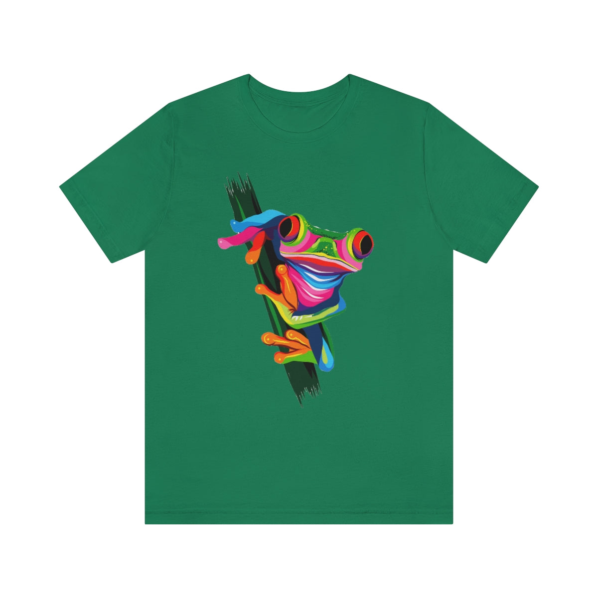 Unisex Jersey Short Sleeve Tee "Abstract colorful frog"