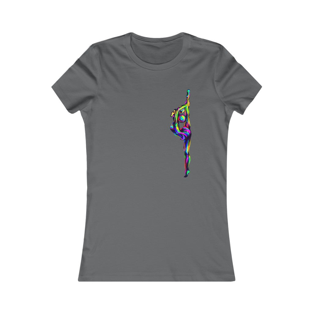 Women's Favorite Tee "Abstract girl gymnastics"