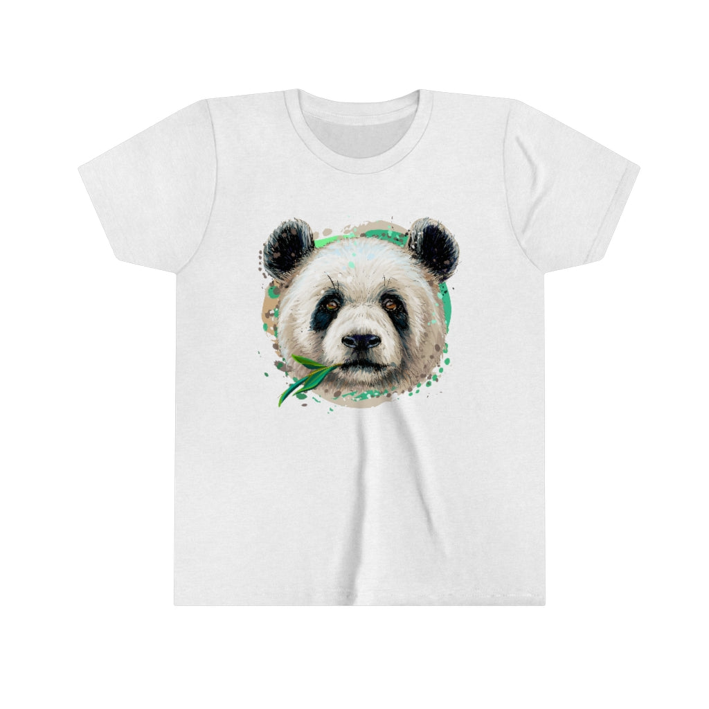 Youth Short Sleeve Tee "Colorful panda"