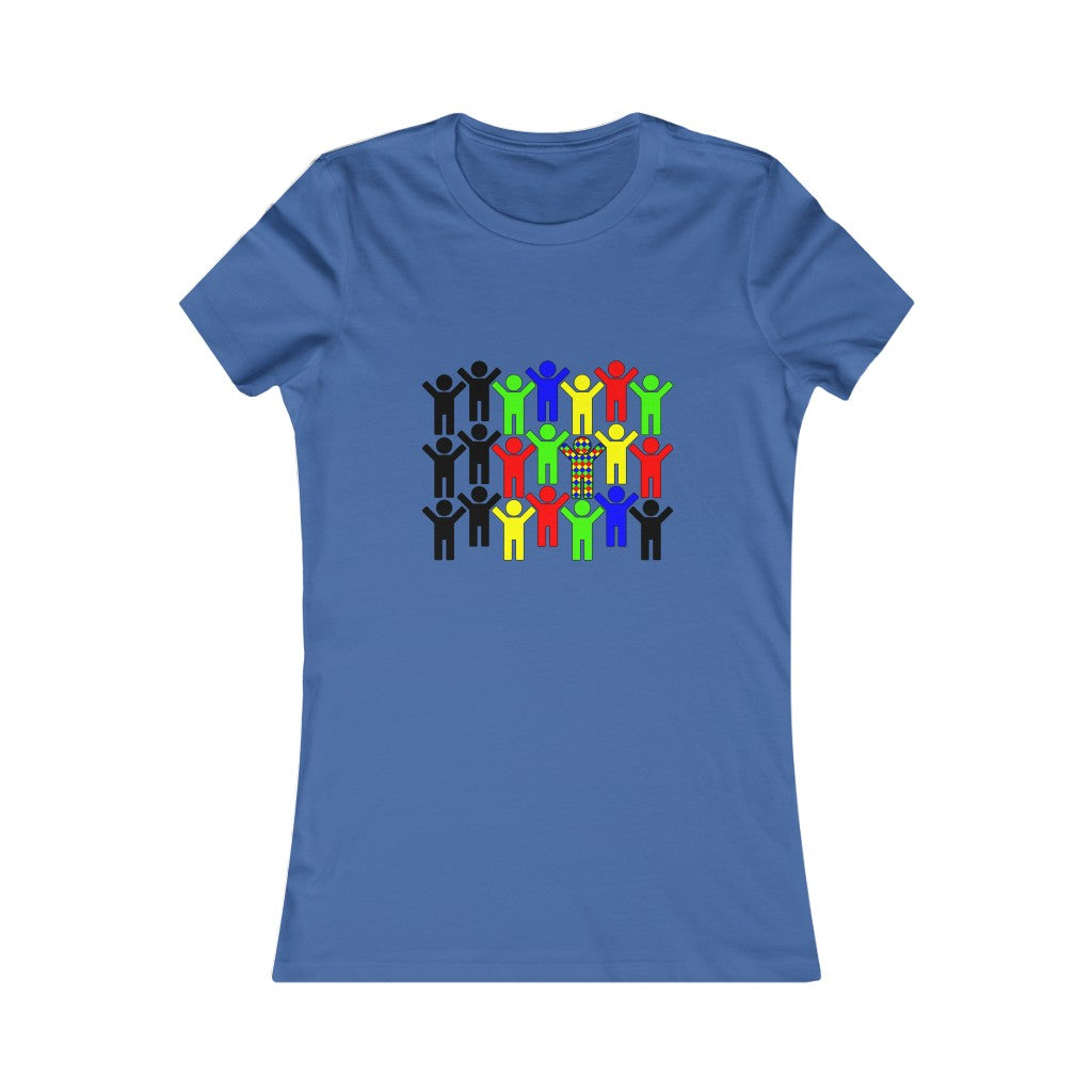 Women's Favorite Tee "Change the World by changing yourself"