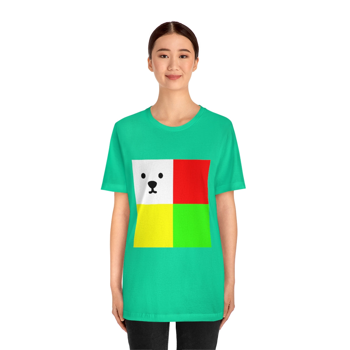 Unisex Jersey Short Sleeve Tee "CuBeArea big logo"