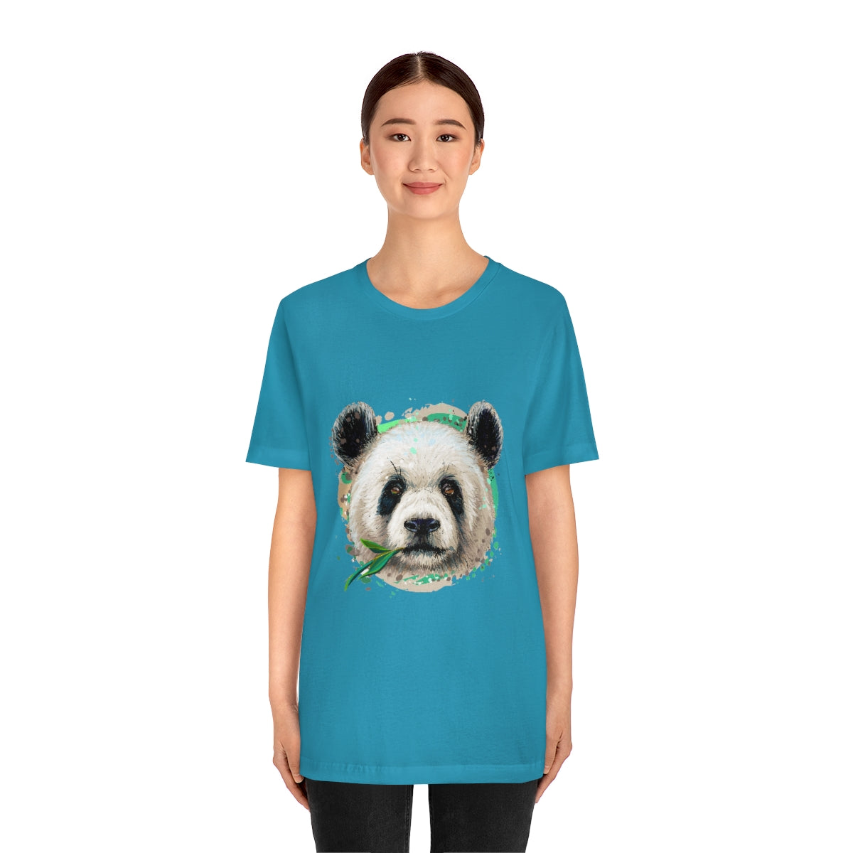 Unisex Jersey Short Sleeve Tee "Colorful panda"