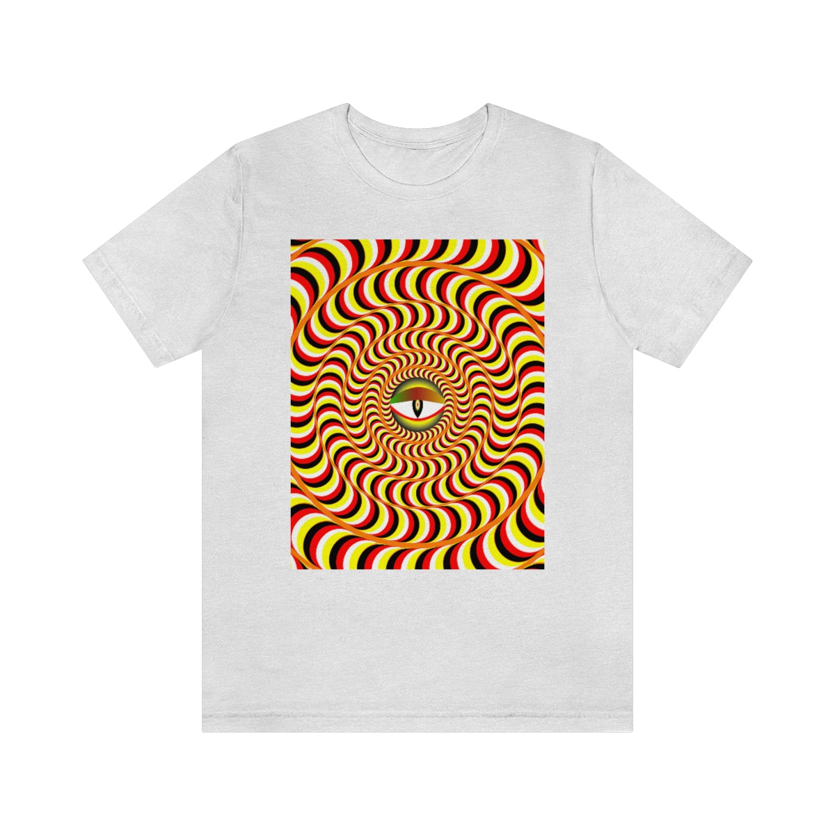 Unisex Jersey Short Sleeve Tee "Optical illusion Snake Eye"