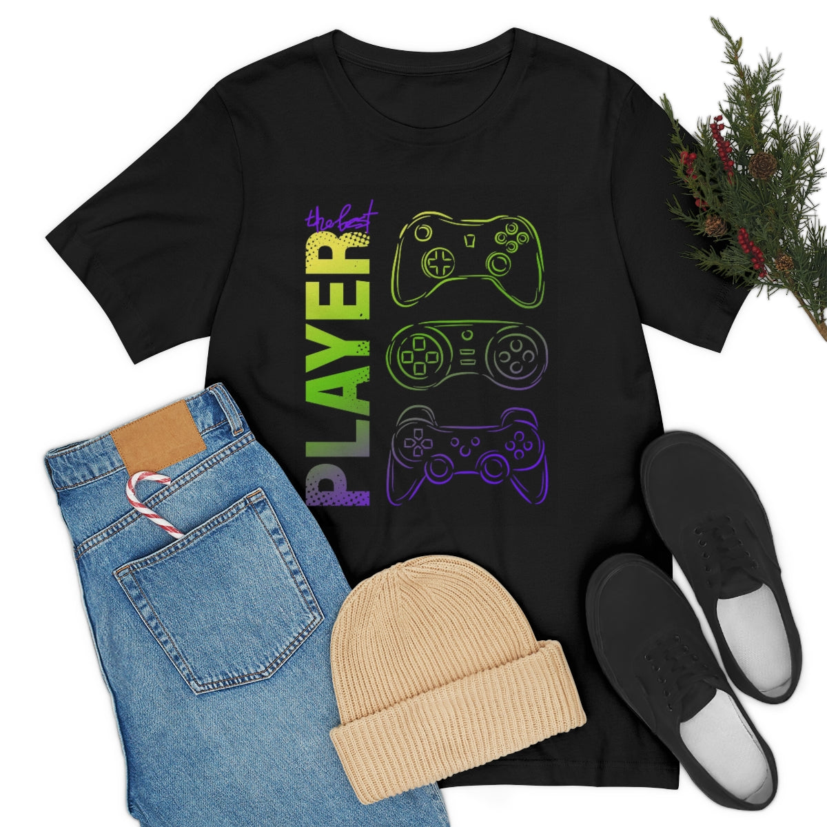 Unisex Jersey Short Sleeve Tee "The best player"