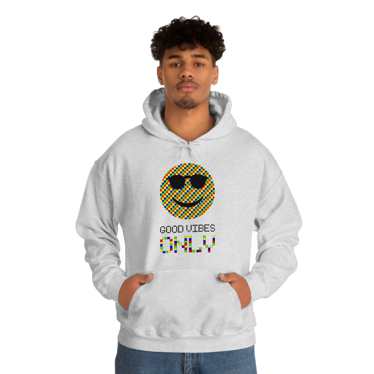 Unisex Heavy Blend™ Hooded Sweatshirt "Good vibes only"