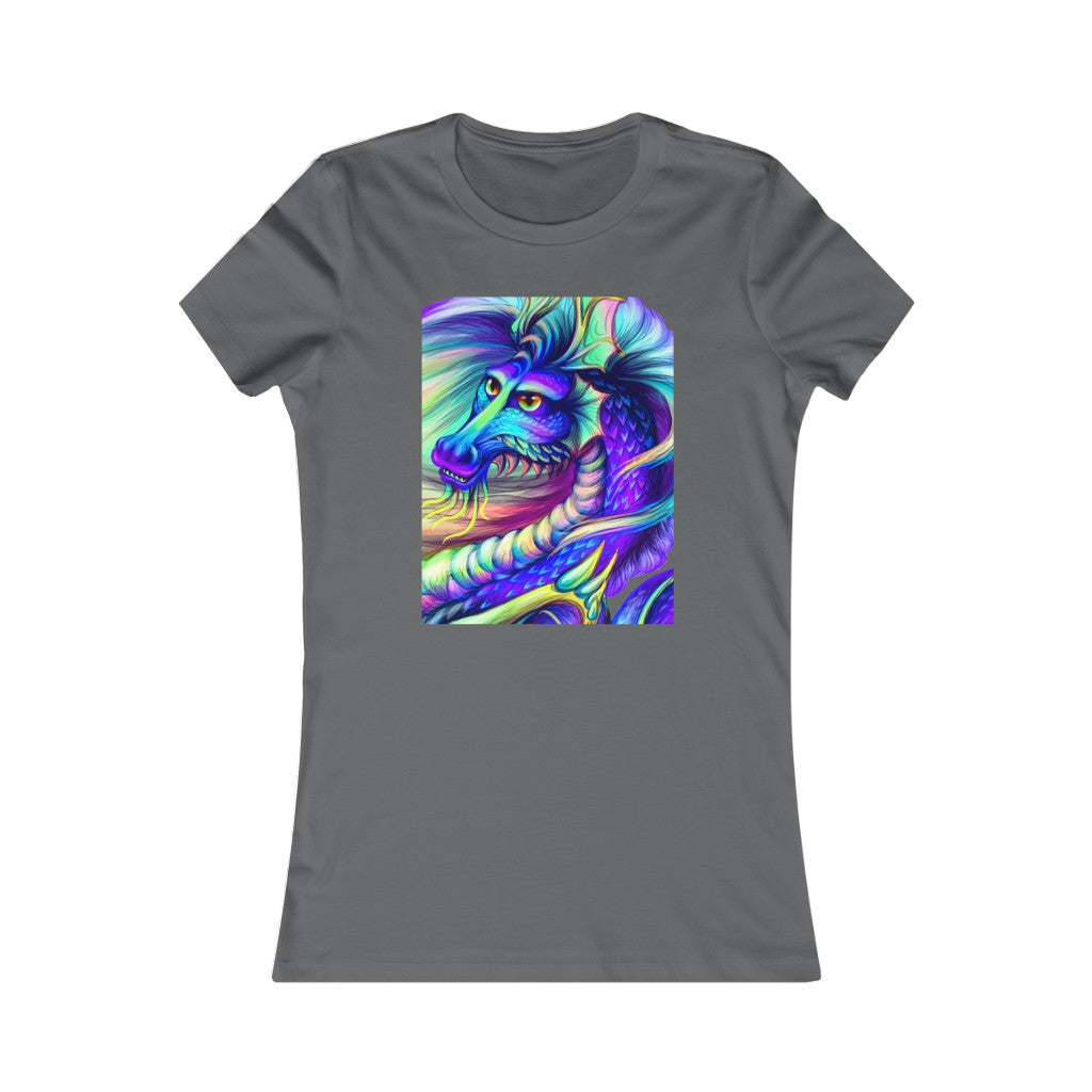 Women's Favorite Tee "Multi-colored dragon"