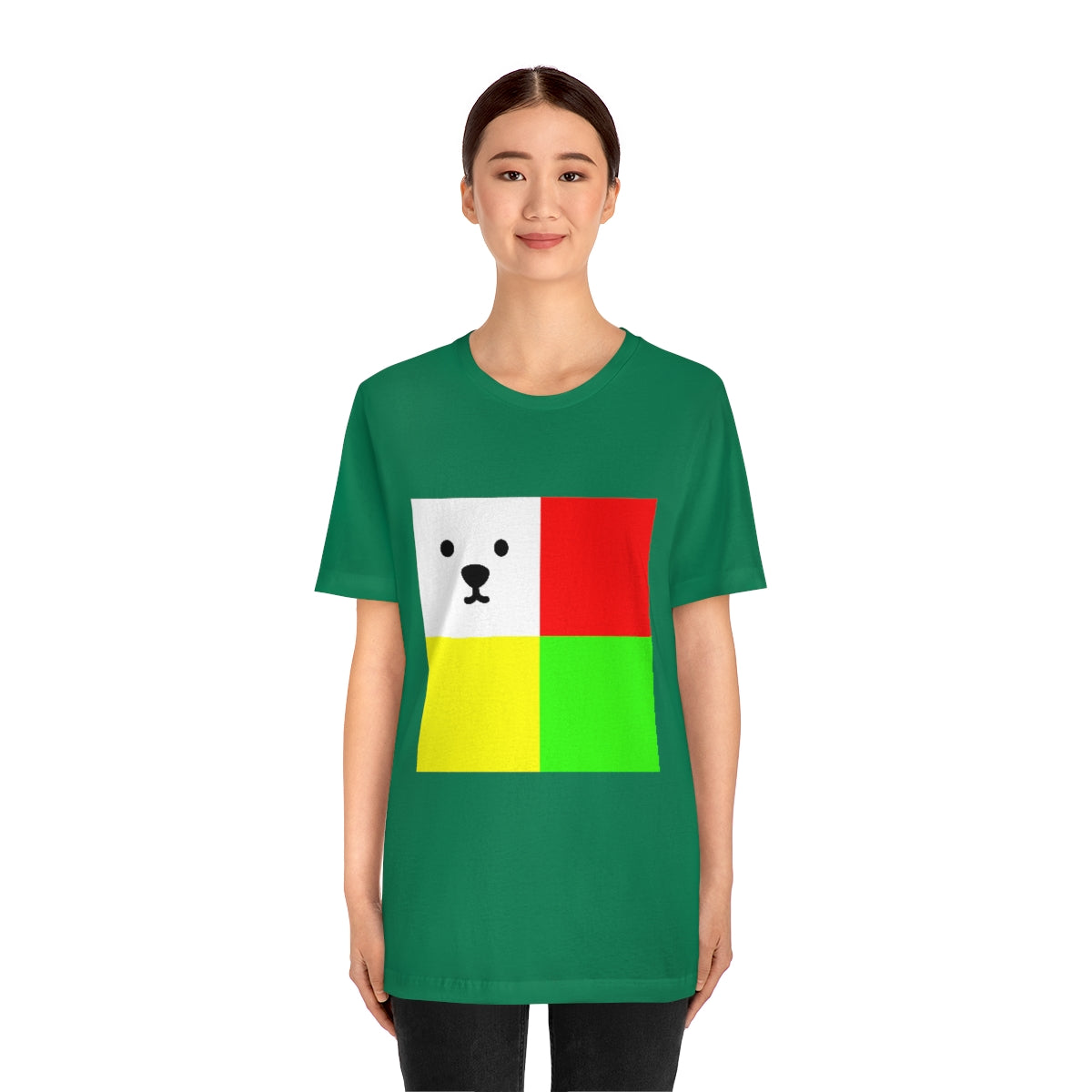 Unisex Jersey Short Sleeve Tee "CuBeArea big logo"