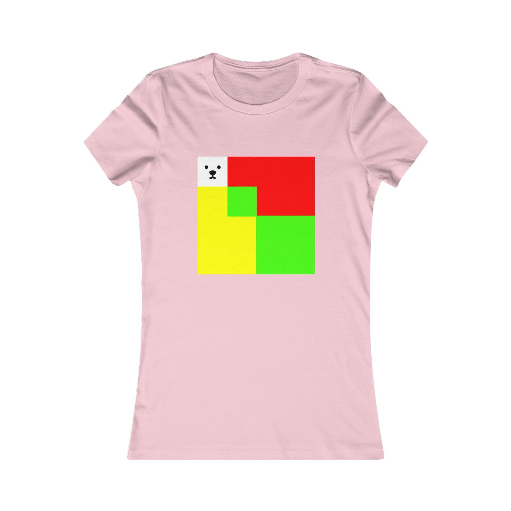 Women's Favorite Tee "CuBeArea abstract"