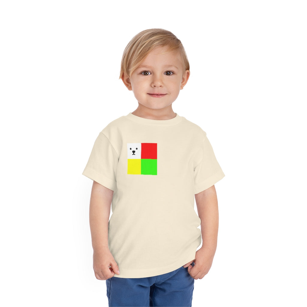 Kids Short Sleeve Tee "CuBeArea middle logo"