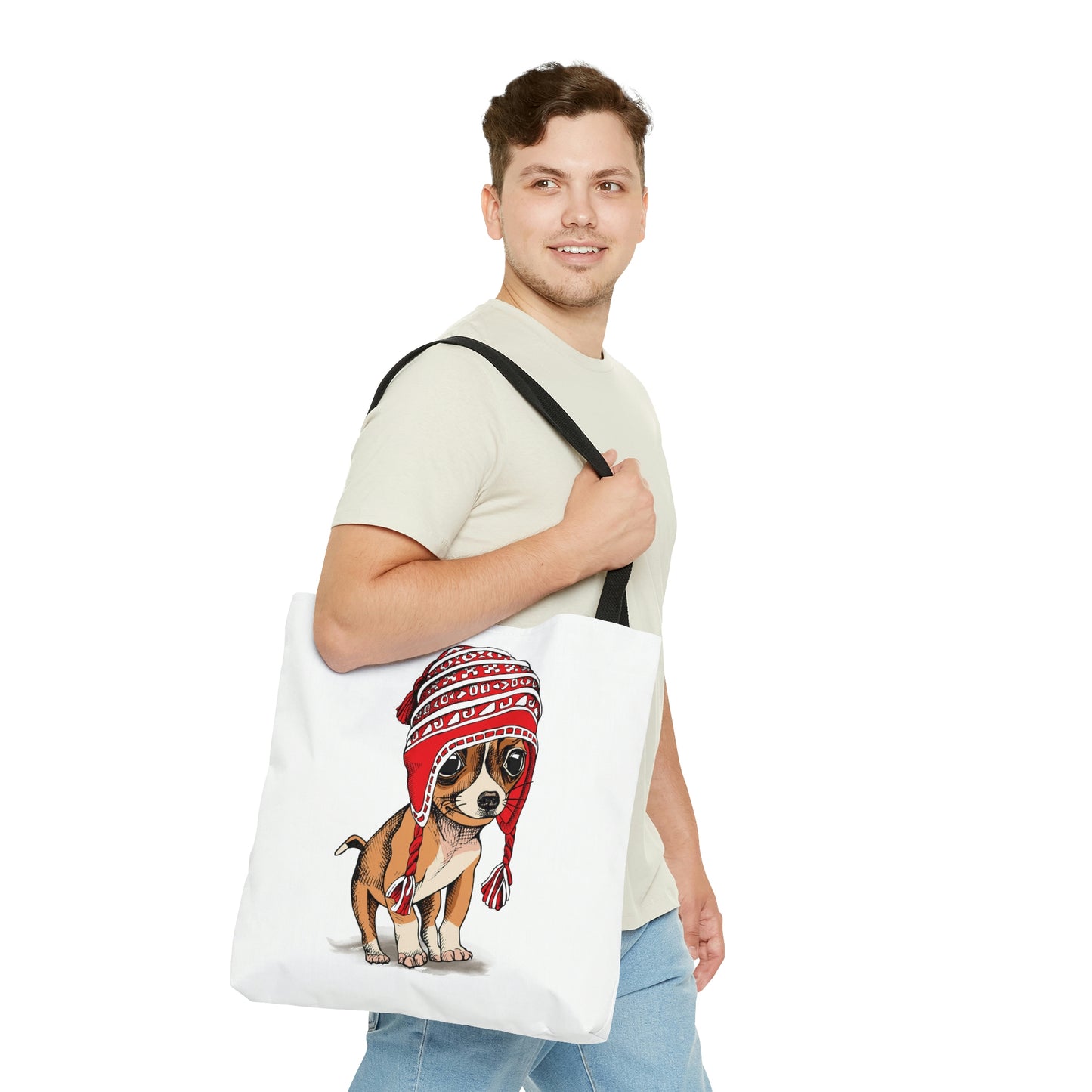 AOP Tote Bag "Puppy Chihuahua"