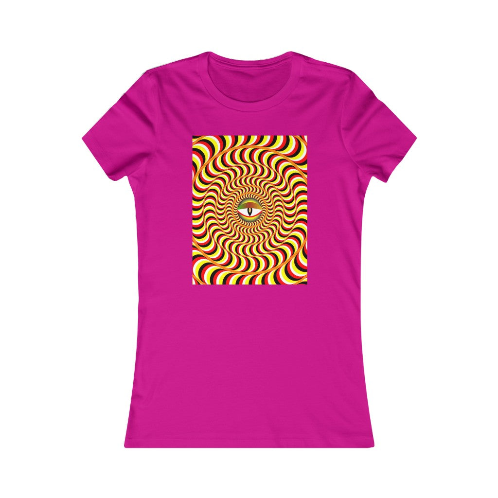Women's Favorite Tee "Optical illusion Snake Eye"