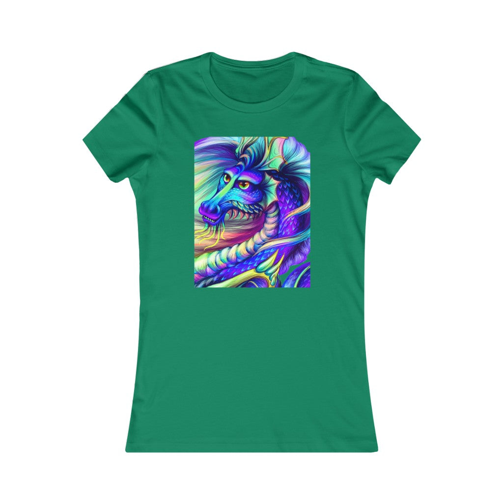 Women's Favorite Tee "Multi-colored dragon"
