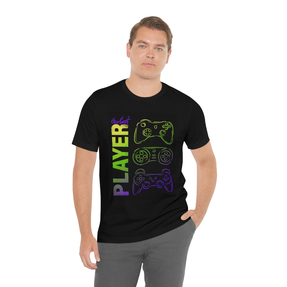 Unisex Jersey Short Sleeve Tee "The best player"