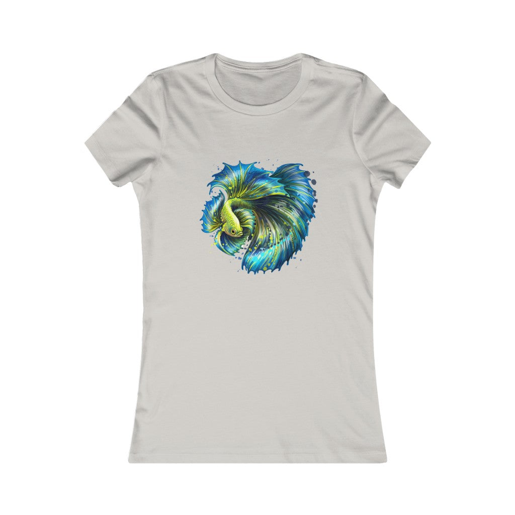Women's Favorite Tee "Colorful tropical fish"
