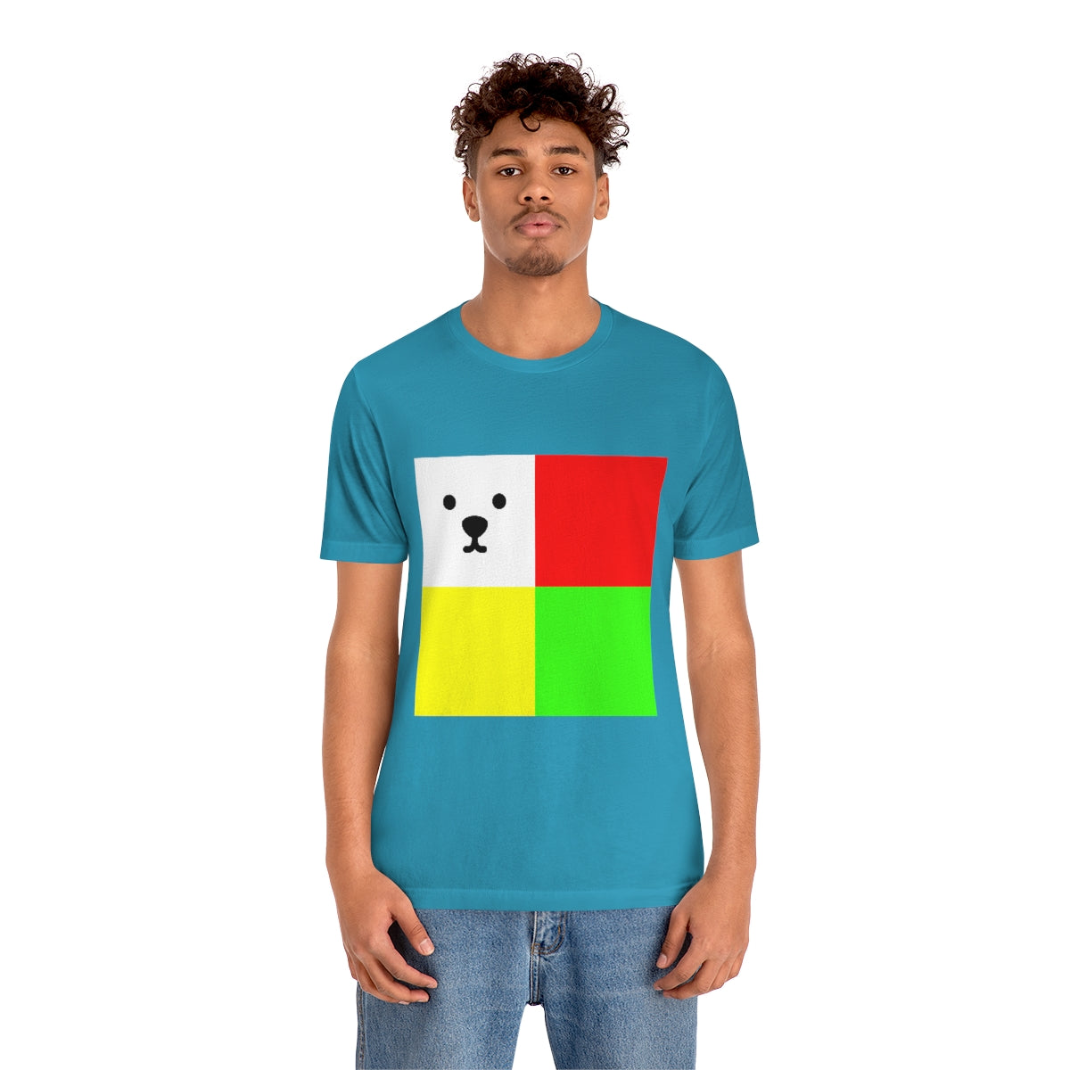 Unisex Jersey Short Sleeve Tee "CuBeArea big logo"