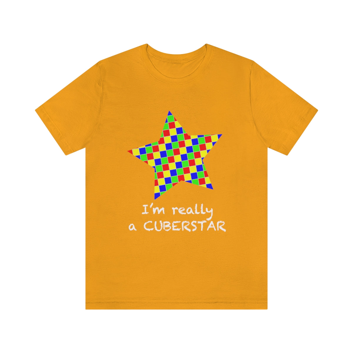 Unisex Jersey Short Sleeve Tee "I'm really a cuberstar"