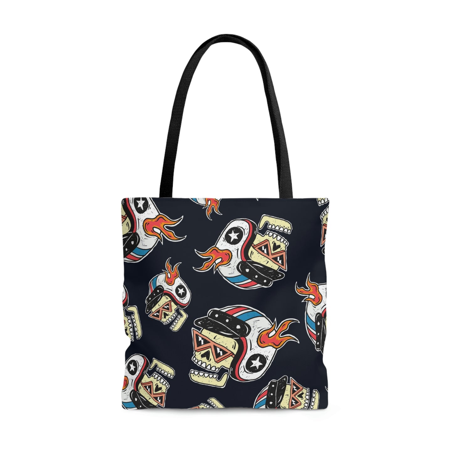 AOP Tote Bag "Skulls"