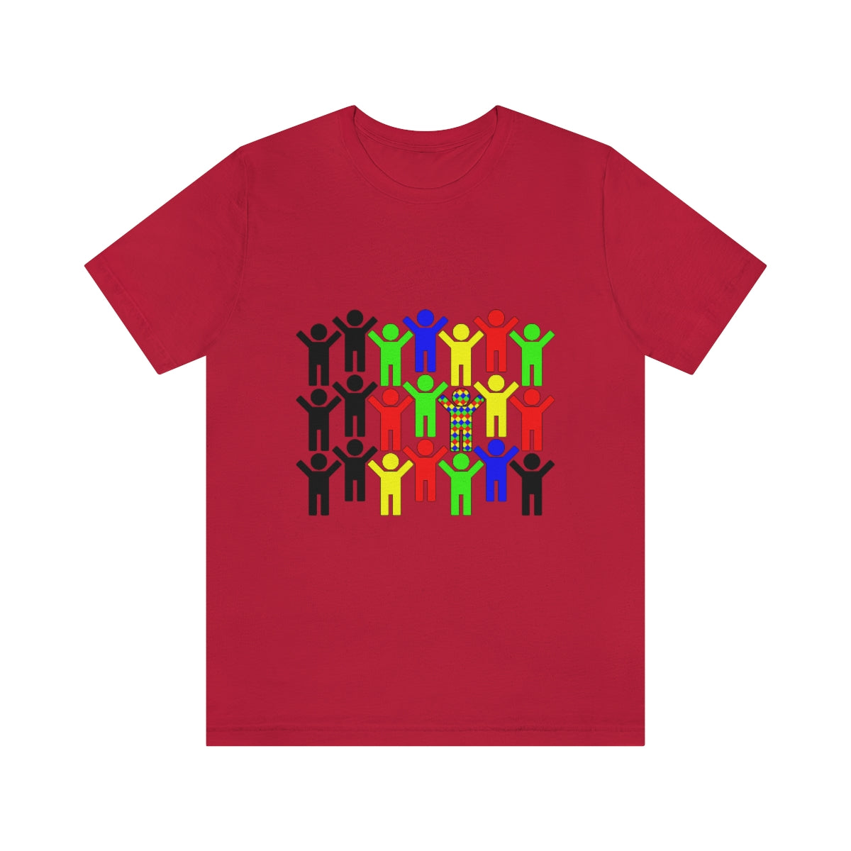 Unisex Jersey Short Sleeve Tee "Change the World by changing yourself"