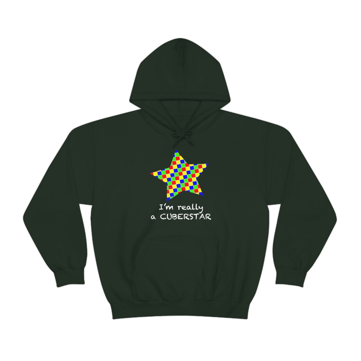 Unisex Heavy Blend™ Hooded Sweatshirt "I'm really a cuberstar"