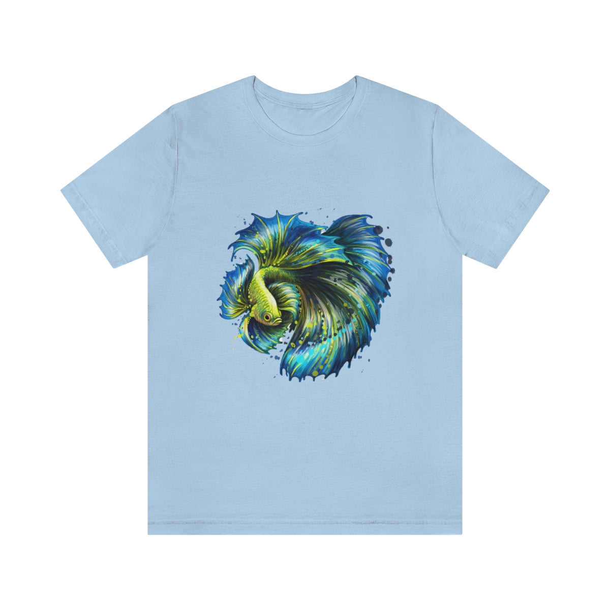 Unisex Jersey Short Sleeve Tee "Colorful tropical fish"