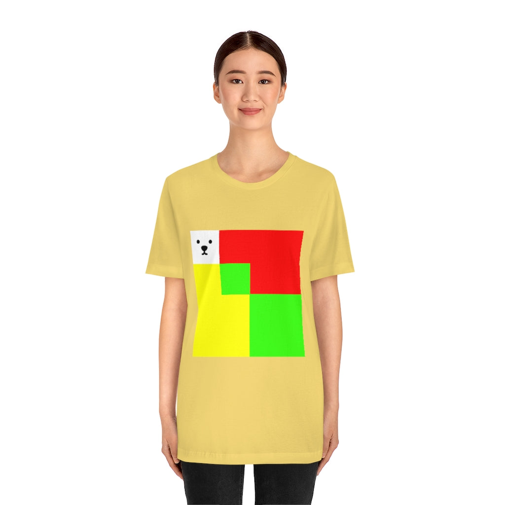 Unisex Jersey Short Sleeve Tee "CuBeArea abstract"