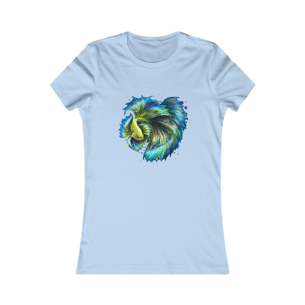 Women's Favorite Tee "Colorful tropical fish"