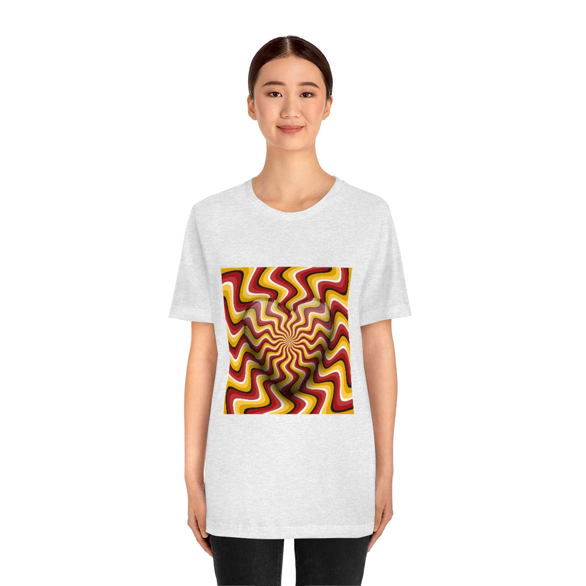 Unisex Jersey Short Sleeve Tee "Optical illusion Heart"