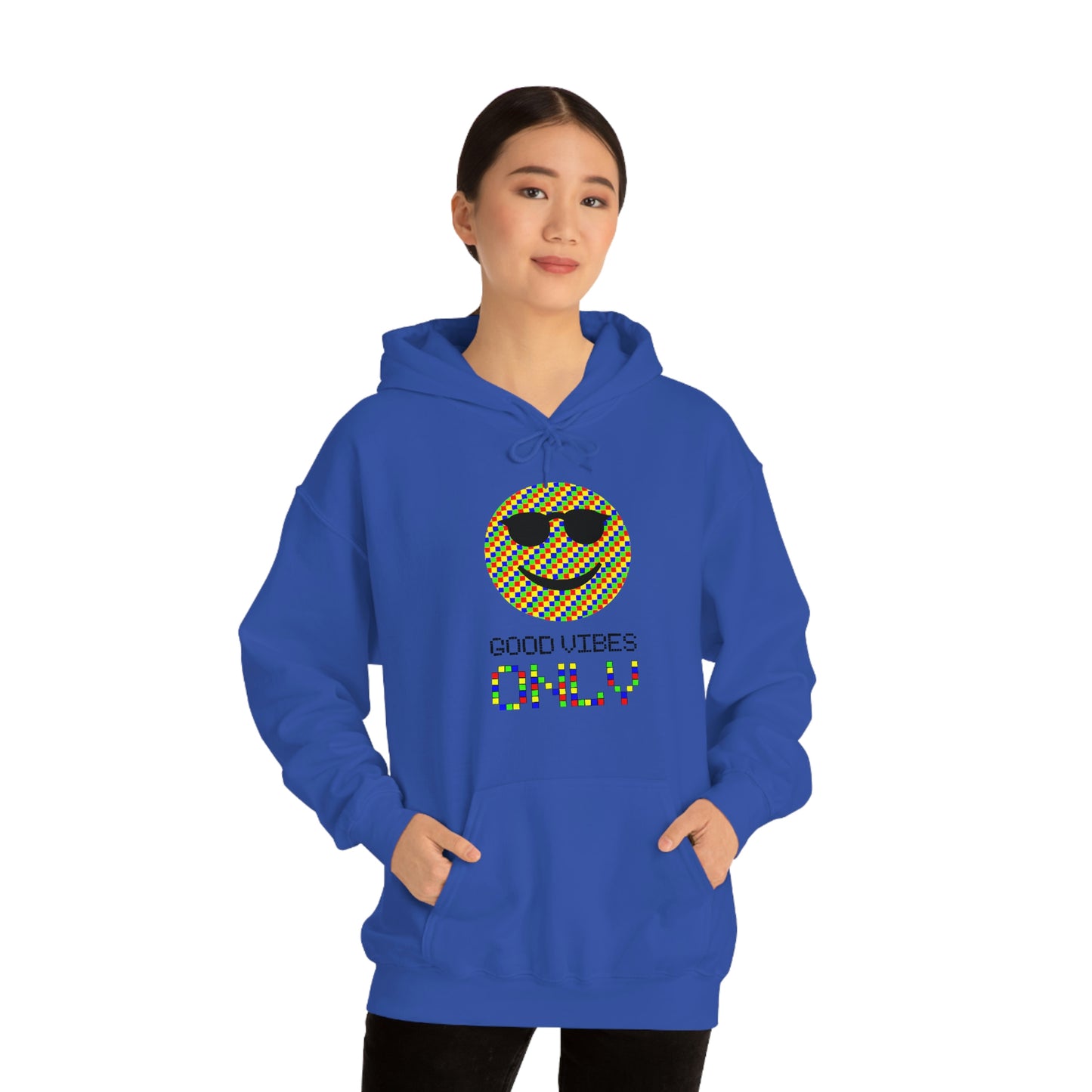 Unisex Heavy Blend™ Hooded Sweatshirt "Good vibes only"