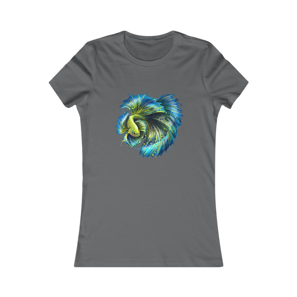 Women's Favorite Tee "Colorful tropical fish"